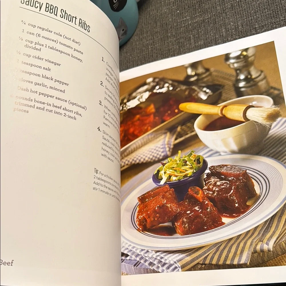 Cook Instant! Recipe Book. Never Used. For your ELECTRIC PRESSURE COOKER!